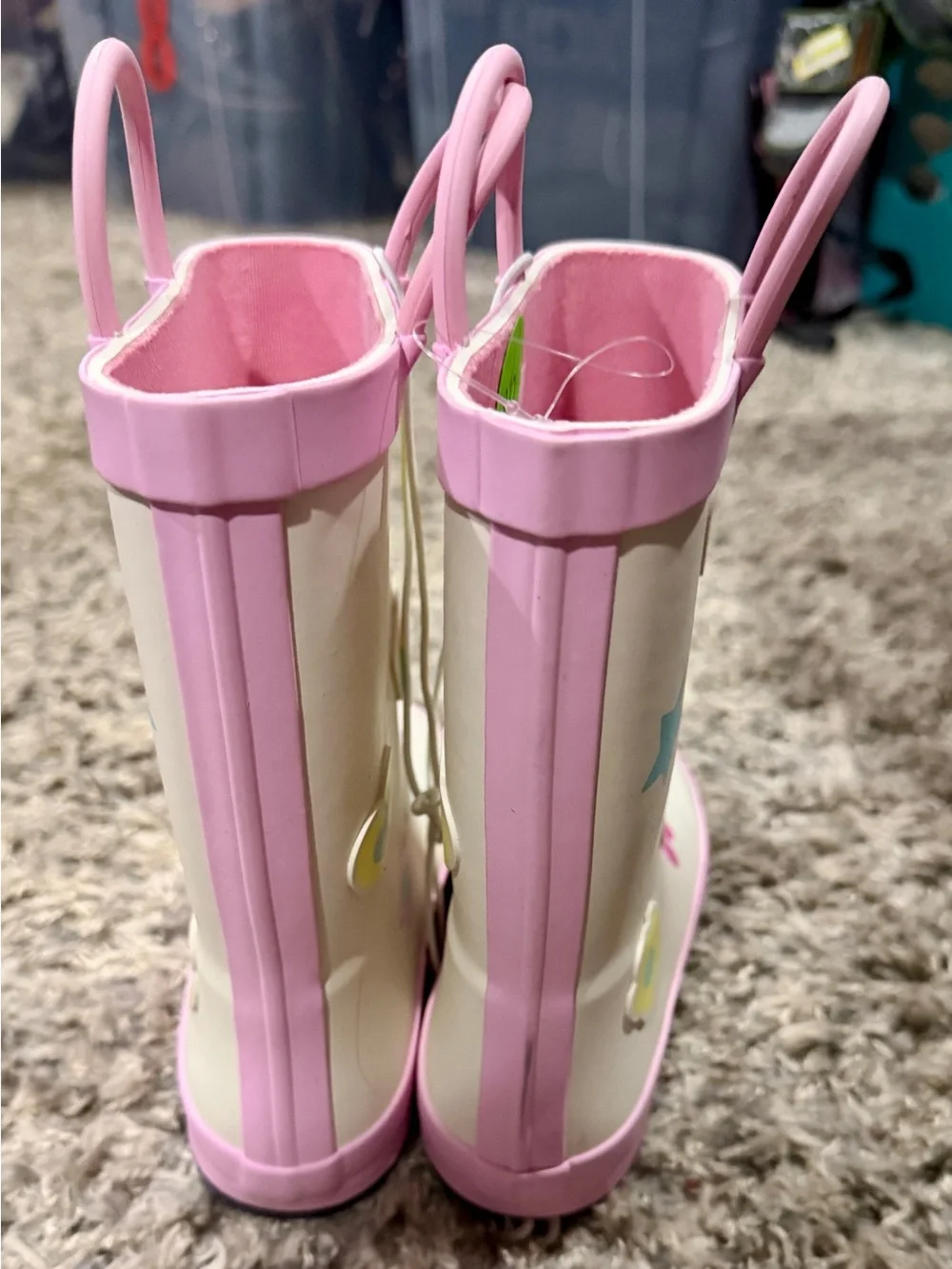 Toddler Lennon Rain Boots - Cat & Jack™ Pink retails $30